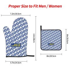 Oven Mitt & Pot Holder Set,yourdyesub.com,Oven Mitt & Pot Holder Set