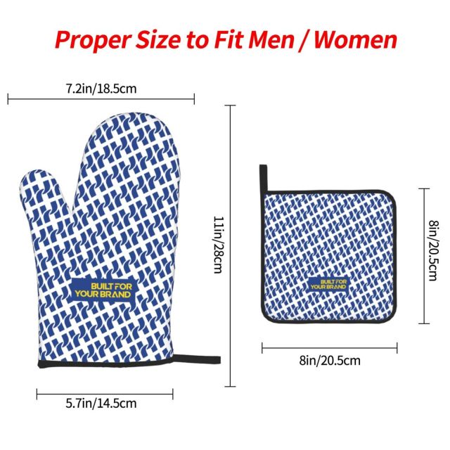 Oven Mitt & Pot Holder Set,yourdyesub.com,Oven Mitt & Pot Holder Set