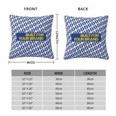 Plush Throw Pillow Cover, 18×18 in,yourdyesub.com,Plush Throw Pillow Cover, 18×18 in