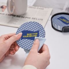 Round Ceramic Coaster (3.9 in),yourdyesub.com,Round Ceramic Coaster (3.9 in)