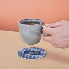 Round Ceramic Coaster (3.9 in),yourdyesub.com,Round Ceramic Coaster (3.9 in)