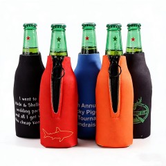 Sublimated Zippered Bottle Cooler,yourdyesub.com,Sublimated Zippered Bottle Cooler