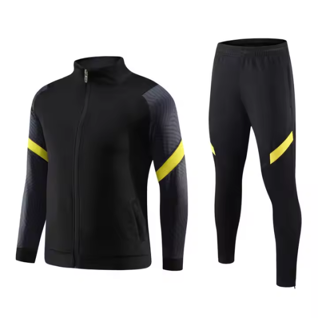 Black Training Suit Set - High Elasticity And Breathable, Quick-Drying And Skin-Friendly,yourdyesub.com,Black Training Suit Set - High Elasticity And Breathable, Quick-Drying And Skin-Friendly