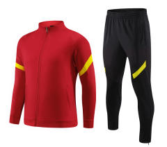 Red Training Suit Set - High Elasticity And Breathable, Quick-Drying And Skin-Friendly,yourdyesub.com,Red Training Suit Set - High Elasticity And Breathable, Quick-Drying And Skin-Friendly