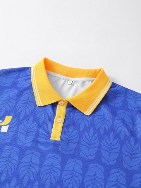 Sublimated Polo Shirt Ribbed Collar,yourdyesub.com,Sublimated Polo Shirt Ribbed Collar