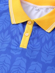 Sublimated Polo Shirt Ribbed Collar,yourdyesub.com,Sublimated Polo Shirt Ribbed Collar