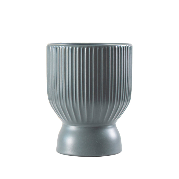 Matte glaze ceramic planter