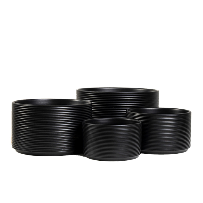 3PCS set ceramic planter pots