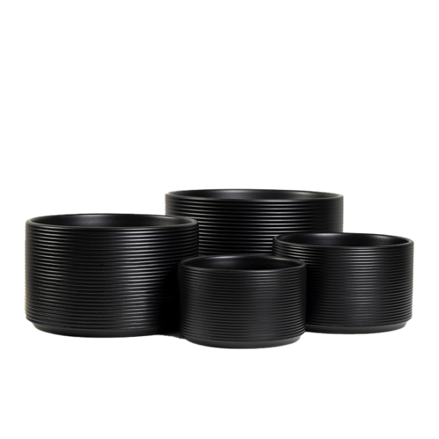 3PCS set ceramic planter pots