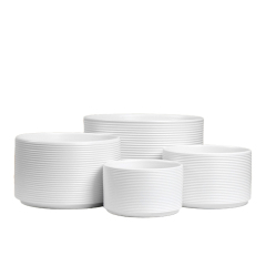 3PCS set ceramic planter pots