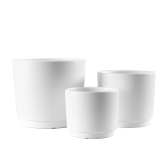 3PCS set ceramic planter pots