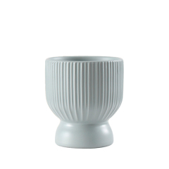Matte glaze ceramic planter