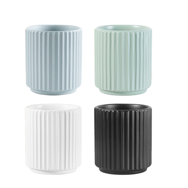 Cylinder Ceramic Plant pot