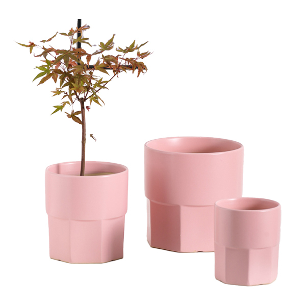 3PCS set ceramic planter pots