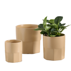 3PCS set ceramic planter pots