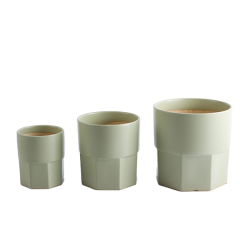 3PCS set ceramic planter pots