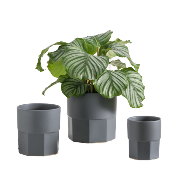 3PCS set ceramic planter pots