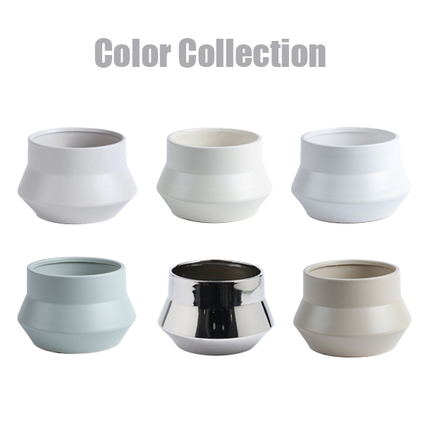 3PCS set ceramic planter pots