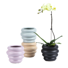 Unique design ceramic planter pot