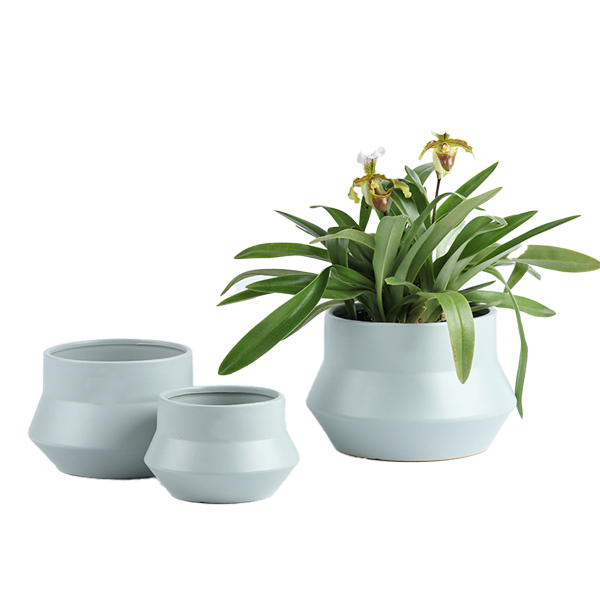 3PCS set ceramic planter pots
