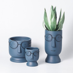 JYW004 Head design cement plant pots