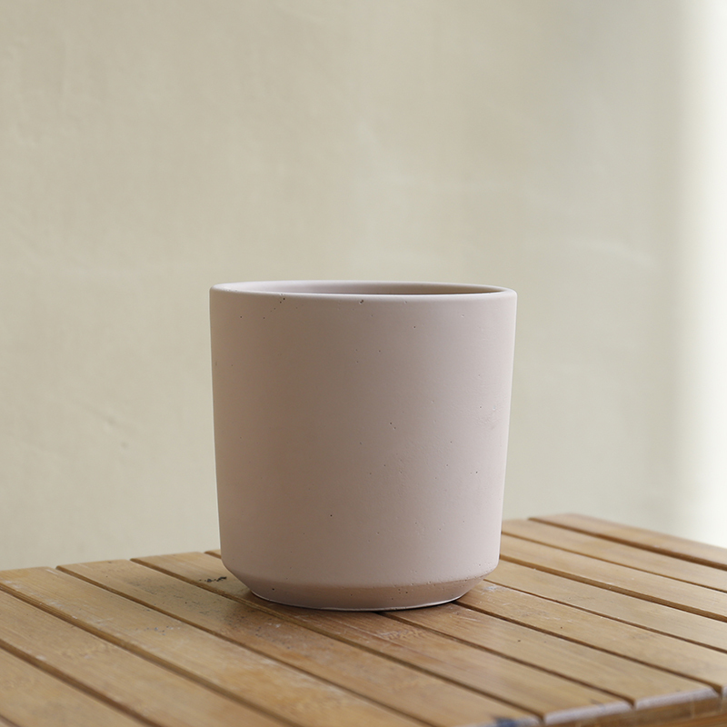 JL9001 Classic designed pastel colors cement pots and planters