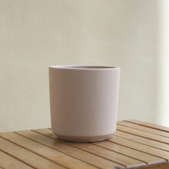JL9001 Classic designed pastel colors cement pots and planters