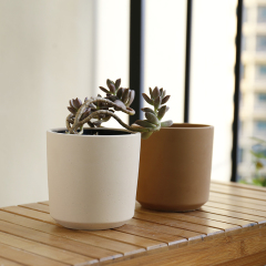 JL9001 Classic designed pastel colors cement pots and planters