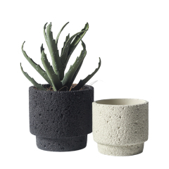 JYW015 Hot sale cement pot with sponge effect