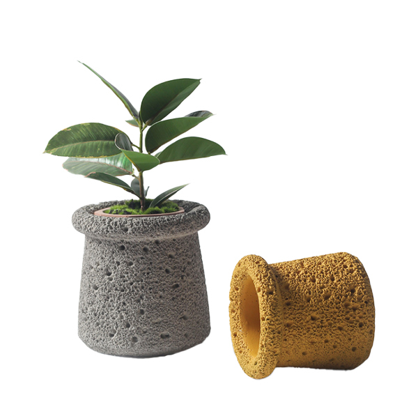 JYW100 Sponge finish cement plant pots