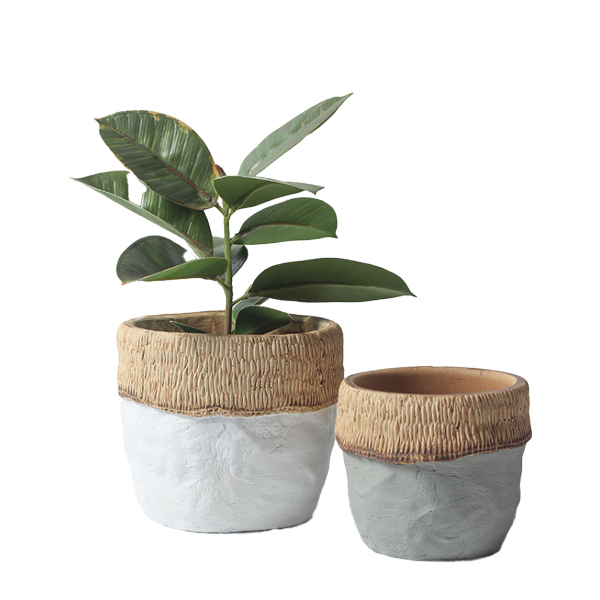 JYW103 Unique design garden concrete planter pots