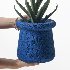 JYW100 Sponge finish cement plant pots