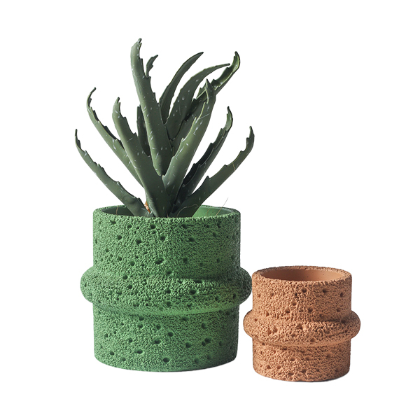 JYW101 Unique cement pot with sponge effect