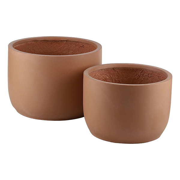 JYW126914-2 Outdoor large size fiberclay planter pots