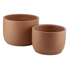 JYW126914-2 Outdoor large size fiberclay planter pots