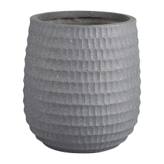JLFX126908 Textured large size fiberclay planter pots