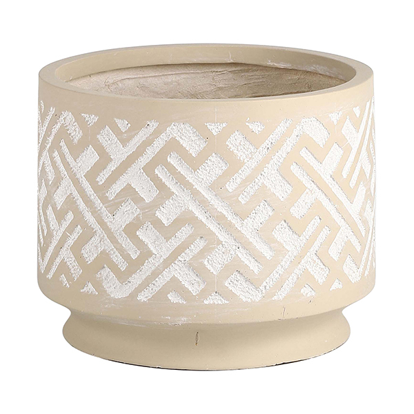 JLFX126906 Geometry design fiberclay garden planters