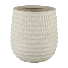 JLFX126908 Textured large size fiberclay planter pots