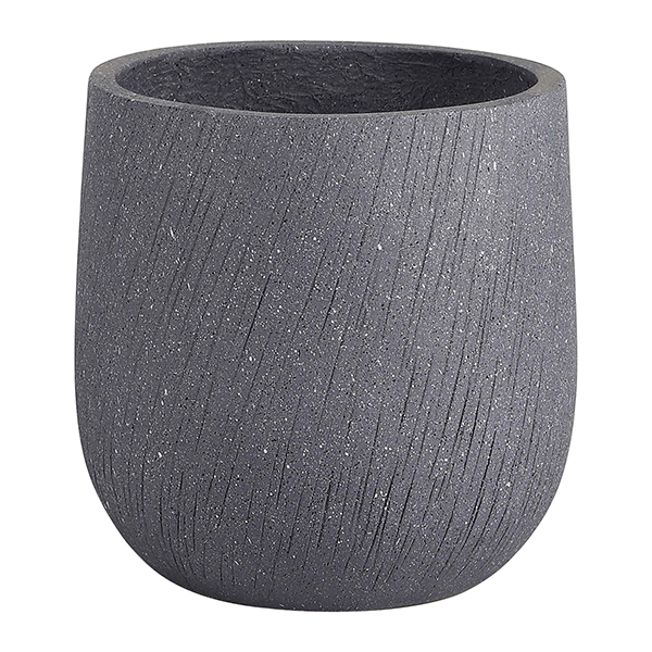 JLFX126920 Textured round outdoor large size fiberclay planter pots