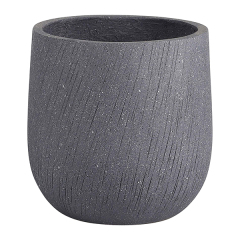 JLFX126920 Textured round outdoor large size fiberclay planter pots