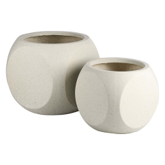 JLFX126924 Geometry design Fiberclay planters
