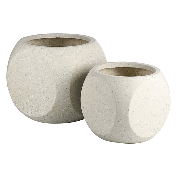 JLFX126924 Geometry design Fiberclay planters