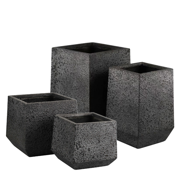 JLFX126926 Trapezoide fiberclay planters for indoor and outdoor use