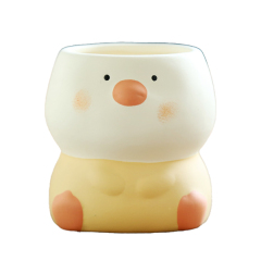 JLSG3329 Pengium animal ceramic succulent pots