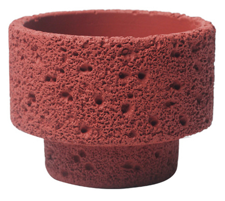 JYW145 Lava effect unique design cement pot for indoor garden