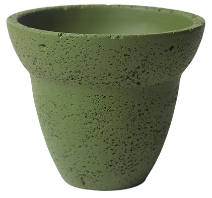 JYW126 Stone effect tapered cement plant pot