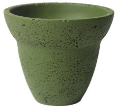 JYW126 Stone effect tapered cement plant pot