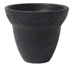 JYW126 Stone effect tapered cement plant pot