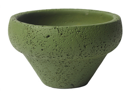 JYW124 Stone effect tapered cement plant pot
