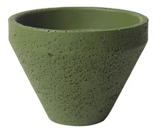 JYW125 Stone effect tapered cement plant pot